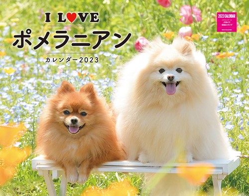 I LOVE ポメラニアンカレンダー2023