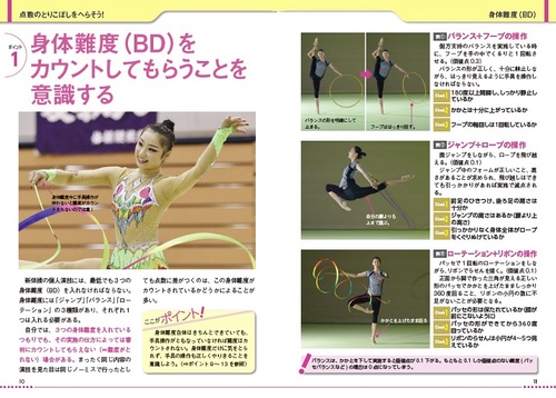 技術と表現を磨く!魅せる新体操上達のポイント50