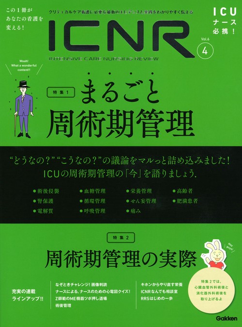 ＩＣＮＲ　Ｖｏｌ．６　Ｎｏ．４（Ｉｎｔｅｎｓｉｖｅ　Ｃａｒｅ　Ｎｕｒｓｉｎｇ　Ｒｅｖｉｅｗ）