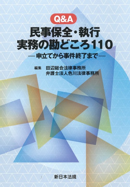 Ｑ＆Ａ　民事保全・執行　実務の勘どころ１１０申立てから事件終了まで