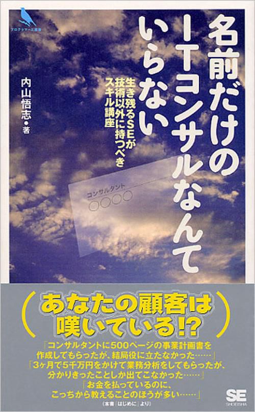 名前だけのITコンサルなんていらない