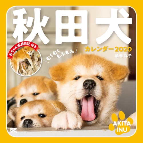 カレンダー '20 秋田犬