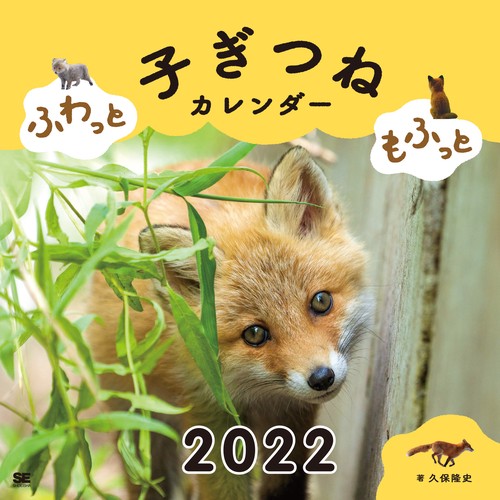 ふわっともふっと子ぎつね カレンダー 2022