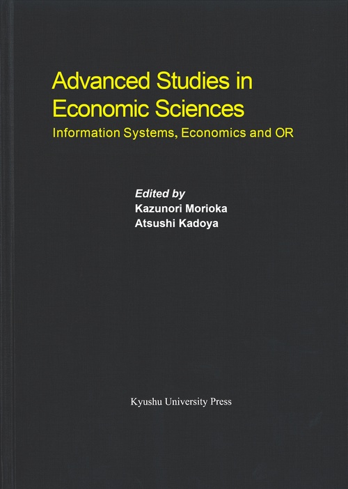 Advanced Studies in Economic Sciences Information Systems,Economics and OR