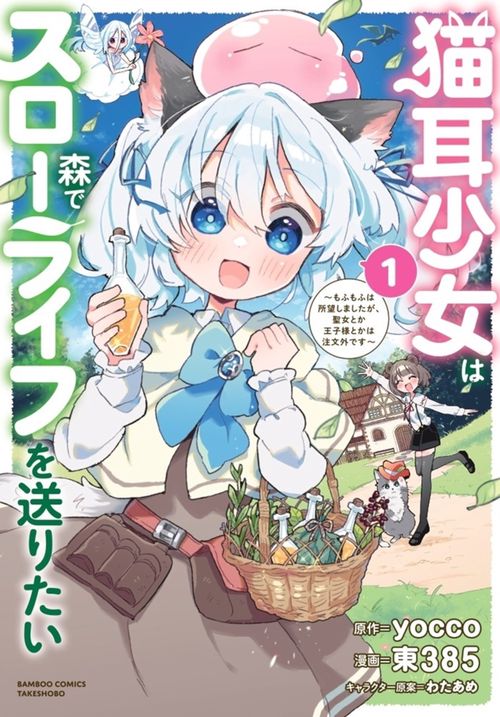 猫耳少女は森でスローライフを送りたい ～もふもふは所望しましたが、聖女とか王子様とかは注文外です～ 1