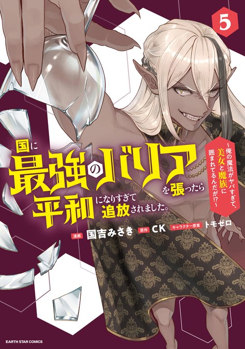国に最強のバリアを張ったら平和になりすぎて追放されました。　～俺の魔法がヤバすぎて、美女と魔族に囲まれてるんだが！？～ 5