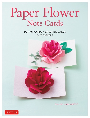 Paper Flower Note Cards POP-UP CARDS・GREETING CARDS GIFT TOPPERS