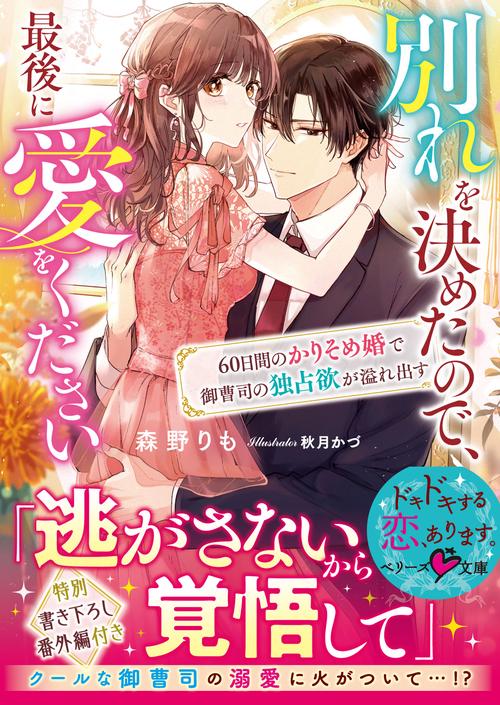 別れを決めたので、最後に愛をください60日間のかりそめ婚で御曹司の独占欲が溢れ出す