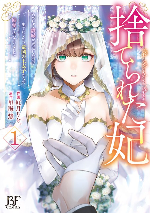 捨てられた妃　めでたく離縁が成立したので出ていったら、竜国の王太子からの溺愛が待っていました　１