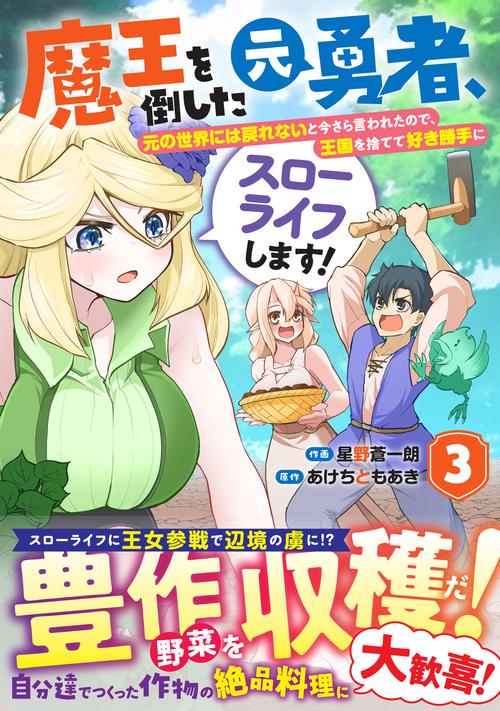 魔王を倒した元勇者、元の世界には戻れないと今さら言われたので、王国を捨てて好き勝手にスローライフします！ 3