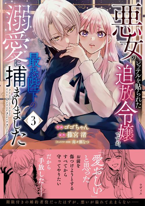 悪女のレッテルを貼られた追放令嬢ですが、最恐陛下の溺愛に捕まりました　３