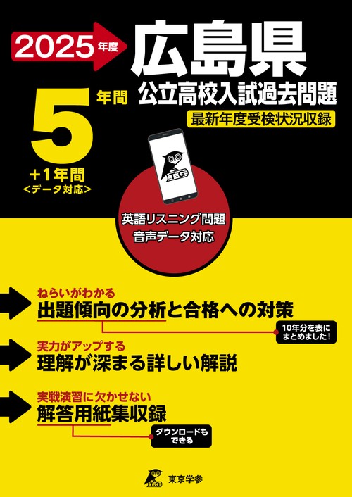 2025　広島県公立高校入試過去問題