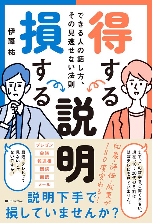 得する説明 損する説明