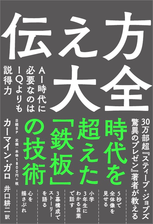 伝え方大全 AI時代に必要なのはIQよりも説得力