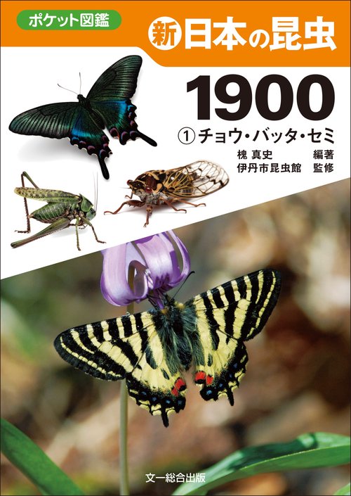 新　日本の昆虫1900（1）チョウ・バッタ・セミ