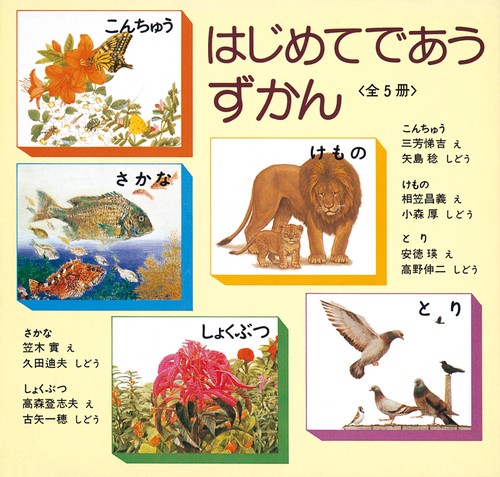 はじめてであうずかんセット（5冊）