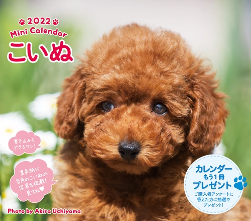 2022 ミニカレンダーこいぬ