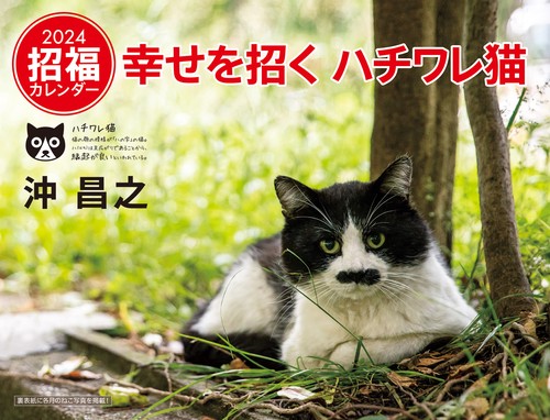 2024 幸せを招くハチワレ猫カレンダー