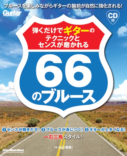 弾くだけでギターのテクニックとセンスが磨かれる66のブルース