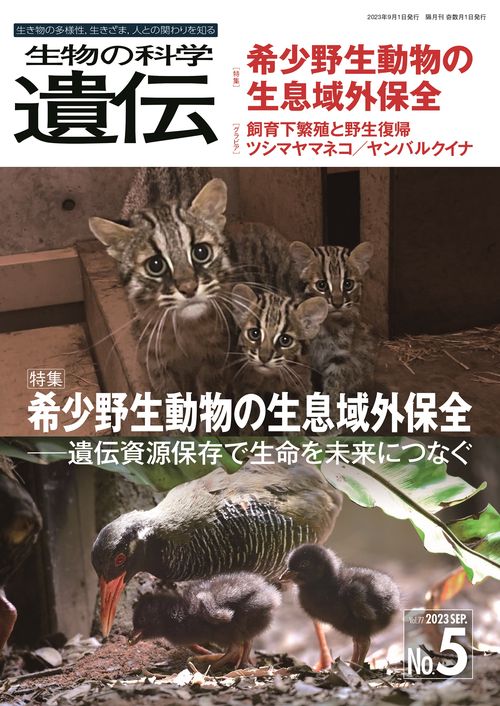 生物の科学　遺伝　2023年9月発行号（Vol.77‐No.5）