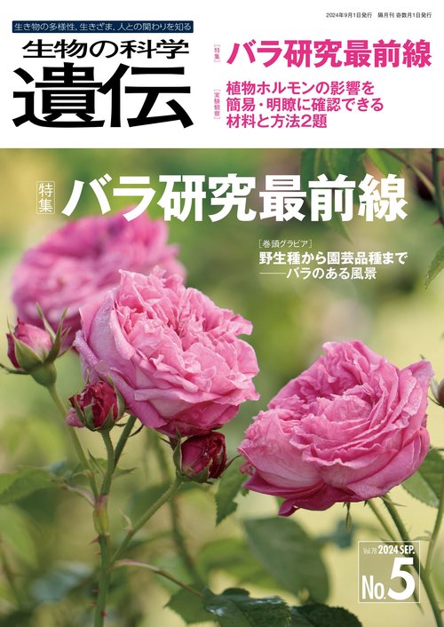 生物の科学　遺伝　2024年9月発行号（Vol.78‐No.5）