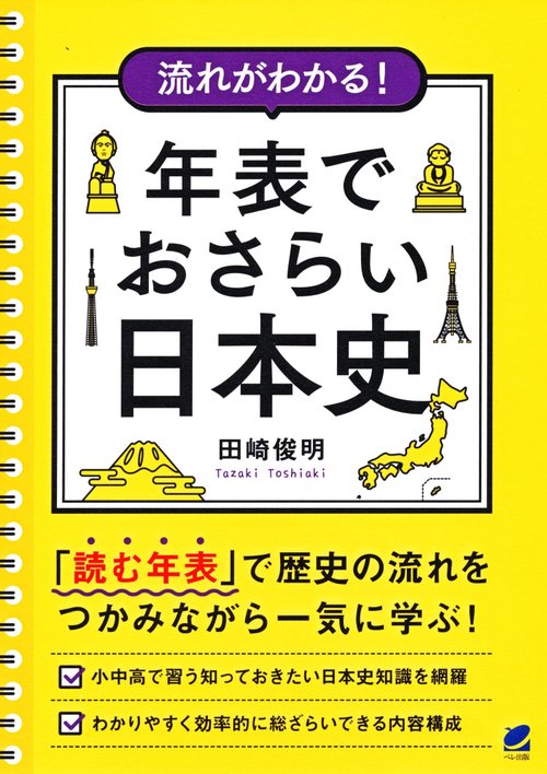 流れがわかる!年表でおさらい日本史