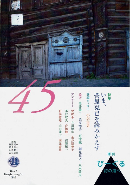 季刊びーぐる 詩の海へ 45