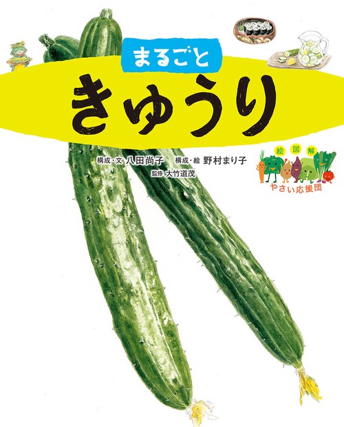 絵図解やさい応援団　まるごときゅうり