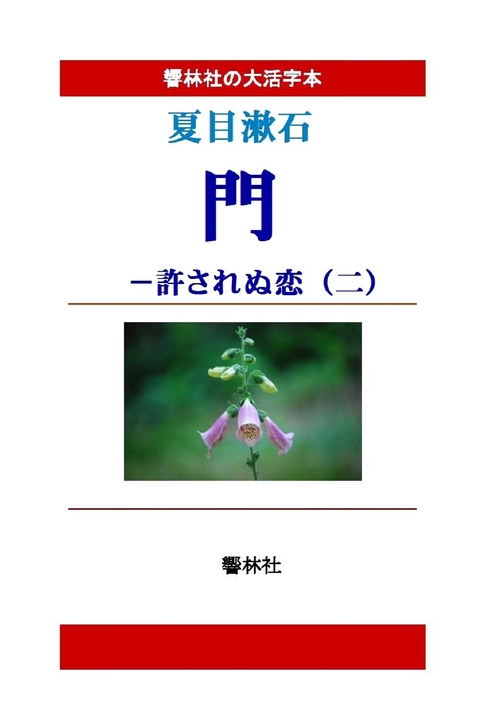 【オンデマンドブック】【大活字本】「門」―許されぬ恋（二）