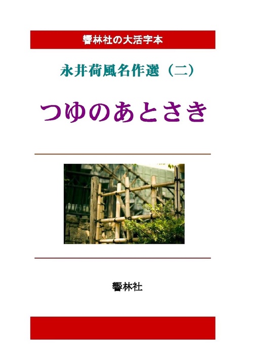 【オンデマンドブック】【大活字本】永井荷風名作選（二）「つゆのあとさき」