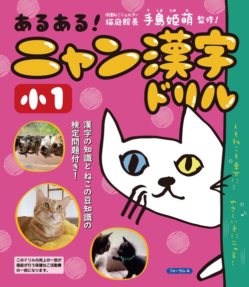 あるある！　ニャン漢字ドリル　小学1年生