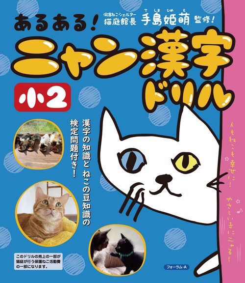 あるある！　ニャン漢字ドリル　小学2年生