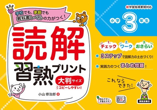 読解習熟プリント　小学３年生　大判サイズ