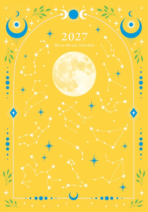 Moon金運Schedule2027ゴールド