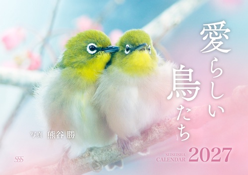 愛らしい鳥たちカレンダー2027