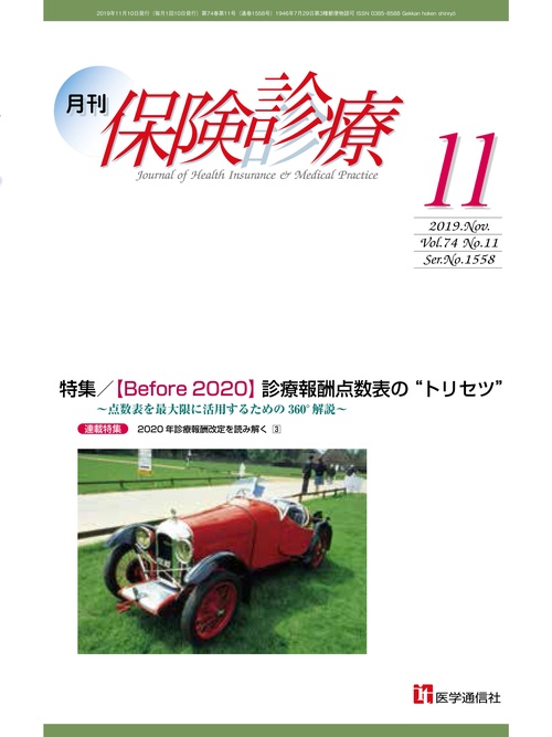 月刊/保険診療 2019年11月号