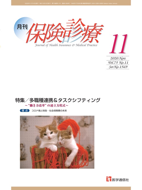 月刊／保険診療 2020年11月号