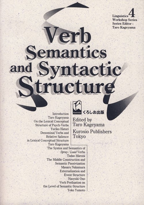 VerbSemantics andSyntacticStru