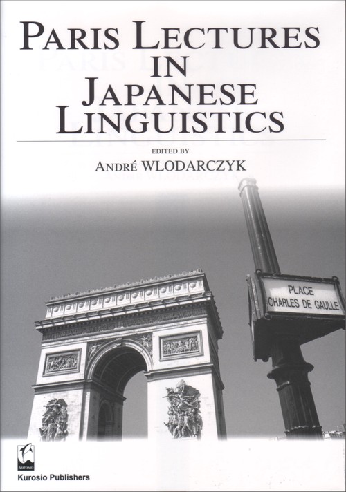 Paris Lectures in Japanese Linguistics