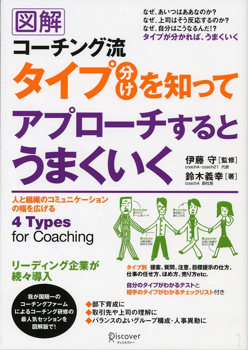図解コーチング流タイプ分けを知ってアプローチするとうまくいく