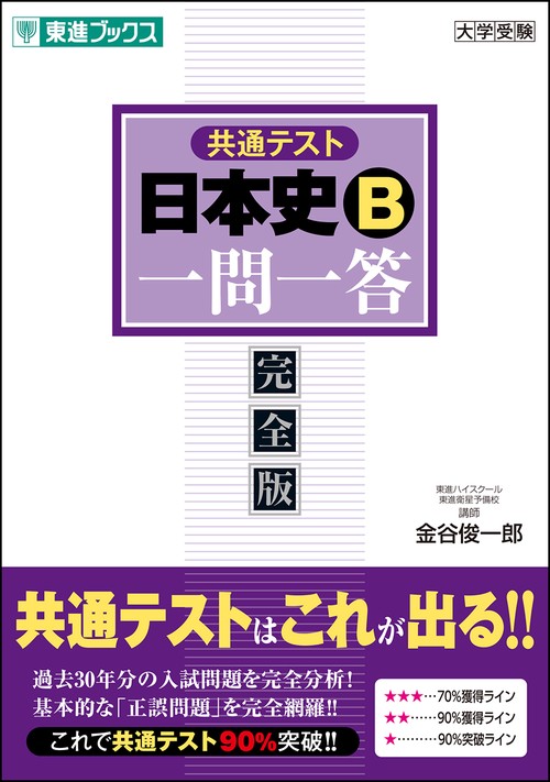 共通テスト 日本史Ｂ一問一答【完全版】