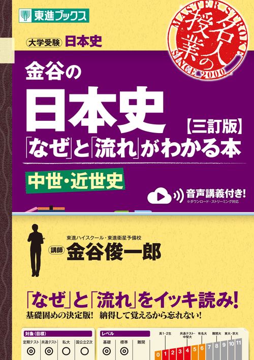 金谷の日本史「なぜ」と「流れ」がわかる本【三訂版】中世・近世史
