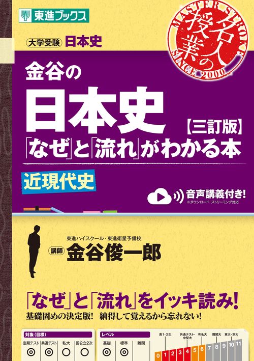 金谷の日本史「なぜ」と「流れ」がわかる本【三訂版】近現代史