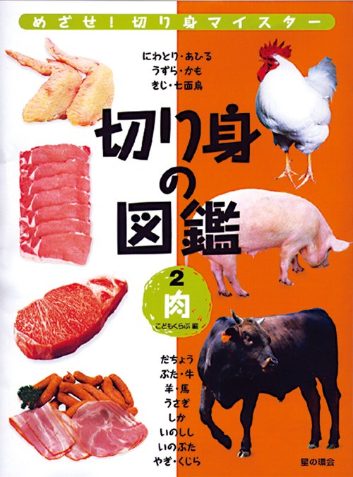 切り身の図鑑　2　肉