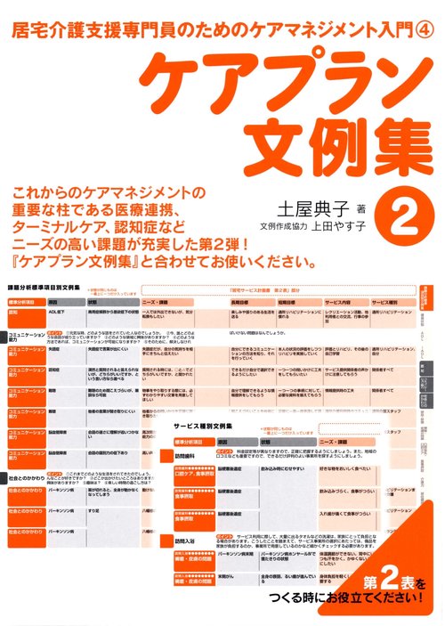 ケアプラン文例集2