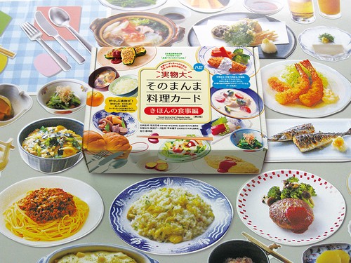 実物大・そのまんま料理カード　きほんの食事編 第2版