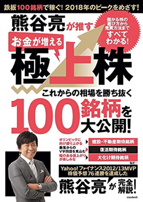 熊谷亮が推す　お金が増える極上株