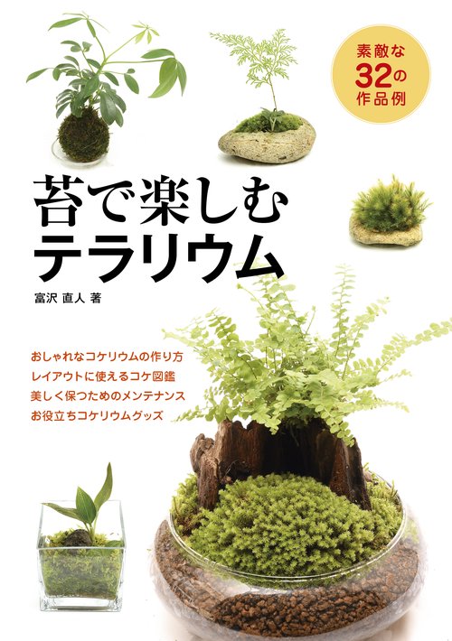 苔で楽しむテラリウム 素敵な32の作品例