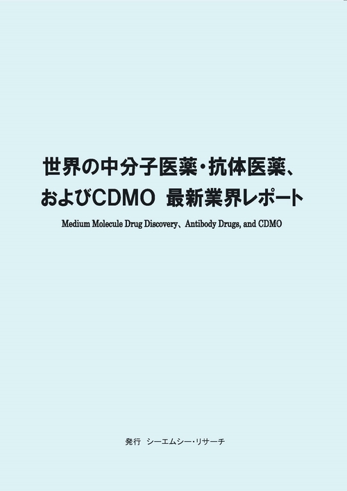 世界の中分子医薬・抗体医薬、およびCDMO　最新業界レポート