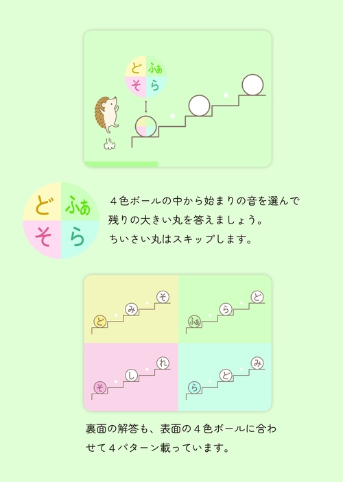 音符をまとまりで読んで音程・和音に強くなる　音符速読カード